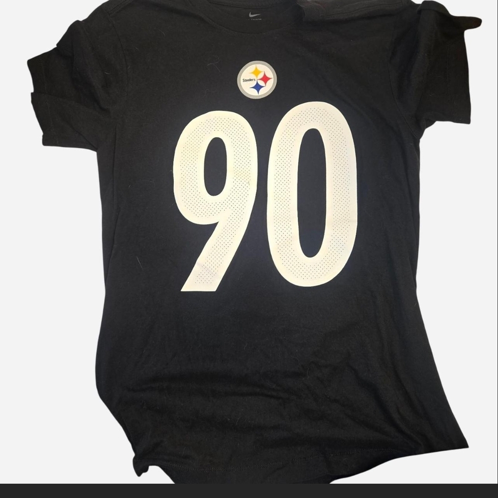 Nike Black T-Shirt with White Number 90